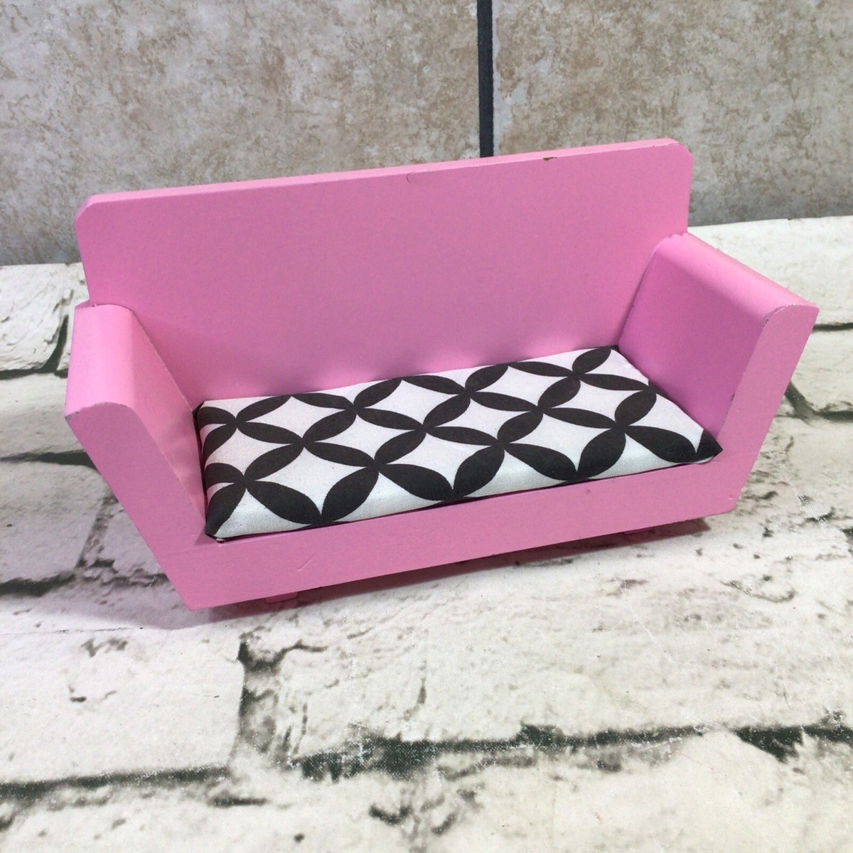 Barbie Sofa Diy Wood New DIY House Toy Miniature Furniture China