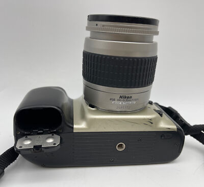 Nikon F50 35mm SLR Film Camera + Nikkor AF Lense 28-80mm 1:3.3-5.6