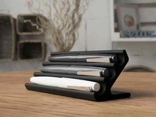 3D Printed Pen Pencil Holder Display Stand, Modern Office and Home Decor