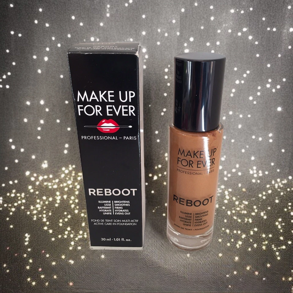 Make Up For Ever Reboot Active Care In Foundation Shade Y434 Golden Caramel 30ml - Image 3 of 4
