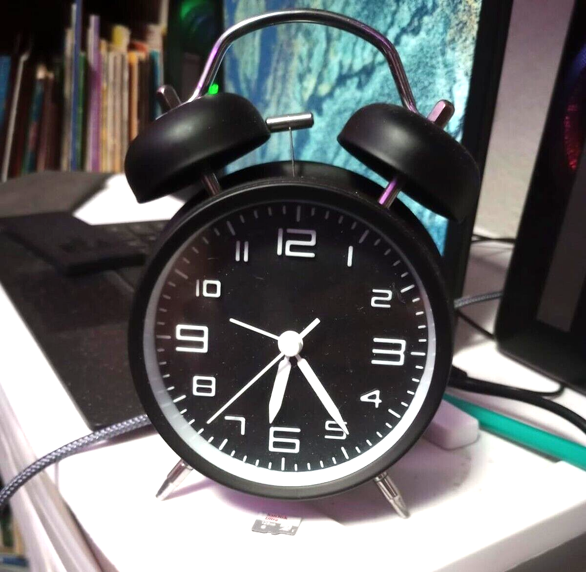 Alarm Clock Loudest Ever Super Wake Up Neighbors Twin Bell 4