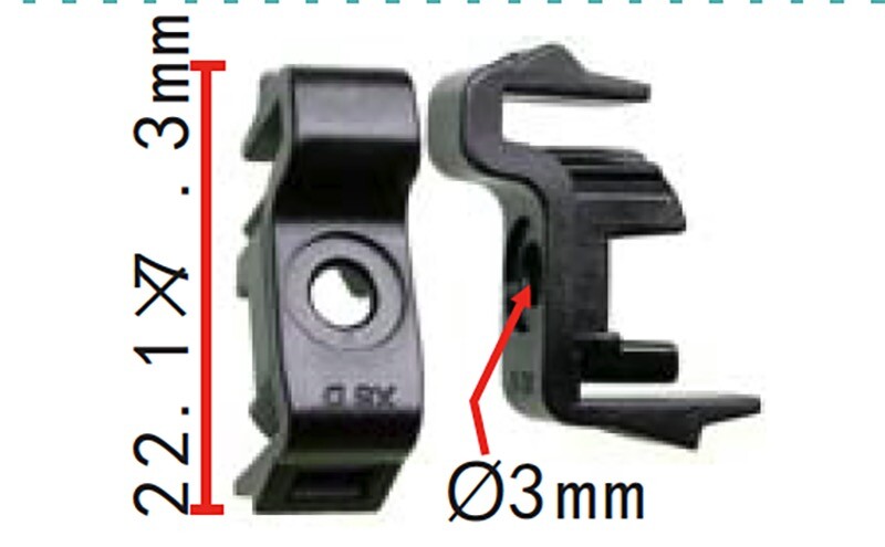 5 PCS Fit Honda CR-V Headlamp Holder Clip 33152TLAA01 by