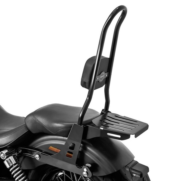 Sissybar Csxl FüR Harley Dyna Super Glide Custom 06-15 GepäCkträGer Schwarz-image