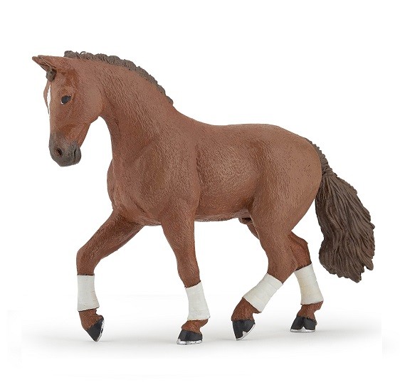 Papo 51556 Hanoverian Chestnut 13 Cm Horse World