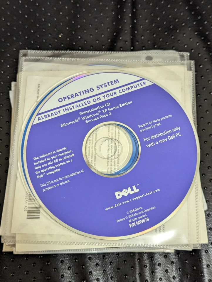 Factory Sealed! Windows XP Home Edition 2002 + Dell Support Package And Software - Image 4 of 4