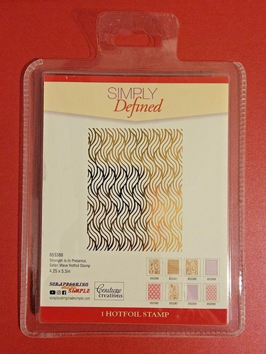 Choose Hot Foil Stamp Dies Anna Griffin Couture Creations Spellbinders etc NIP - Picture 35 of 52