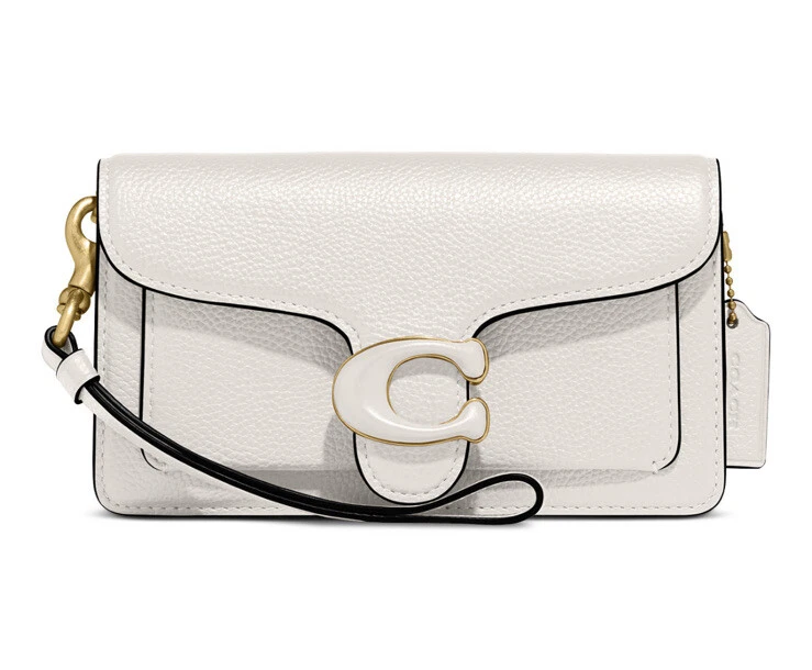 Coach Polished Pebble Crossbody White, Crossbody Bag