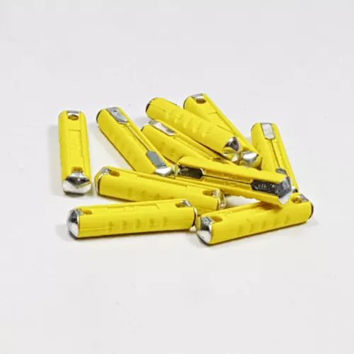 50PCS Classic Car Fuses 5A 8A 16A 25A European Torpedo Bullet Fuses - Picture 4 of 8