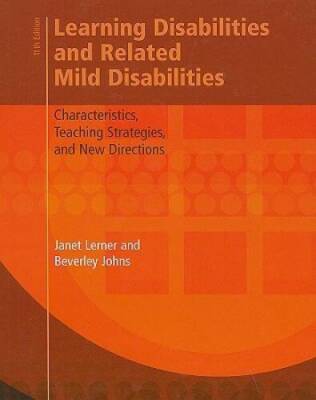 Learning Disabilities and Related Mild Disabilities: Characteristics - VERY GOOD