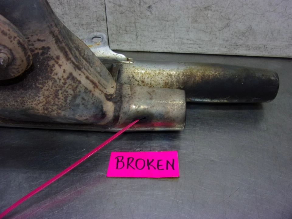 550 A YAMAHA VIRAGO VSTAR XV250 250 1996 OEM  EXHAUST HEADER PIPE - Imagem 2 de 4