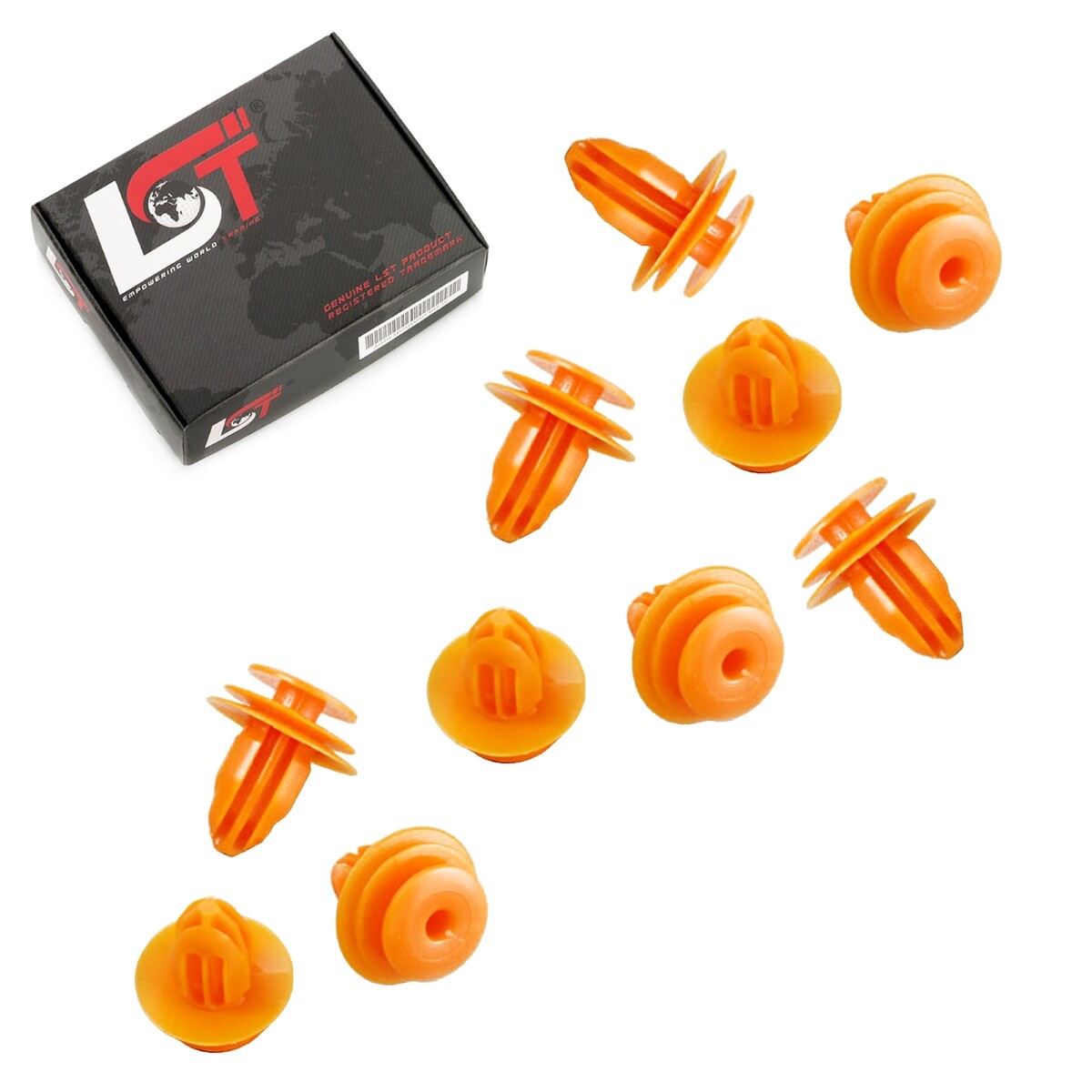 10x Clips Fastening Trunk Tailgate Trim for HONDA JAZZ II III
