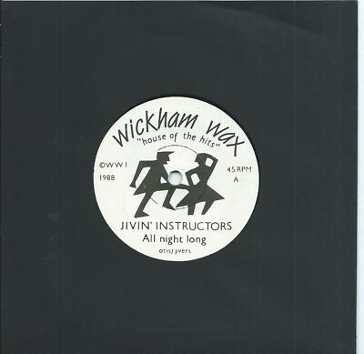 Jivin' Instructors:All night long/hey big stuff!:Wickham Wax:1988