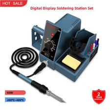 Hanmatek SD1 Soldering Station 60W 200°C~480â Adjustable Digital 85VAC-275VAC #