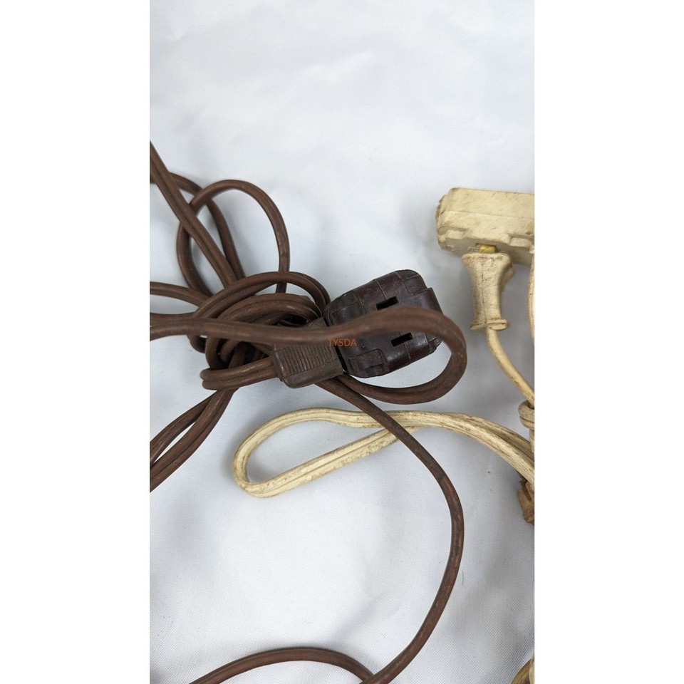 9pc Lot of Vintage extension cords eBay
