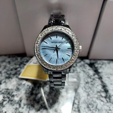 Michael Kors Women's Liliane Quartz 33mm Watch with Ceramic Strap mk4650
