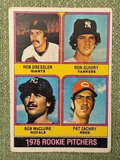 1976 Topps Set-Break #599 Rookie Pitchers Guidry 