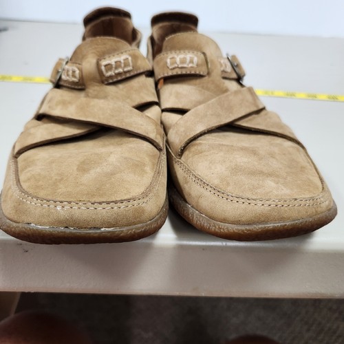 Mocasines Timberland Mary Jane de gamuza para mujer talla 7,5 marrón hebilla comodidad natural - Imagen 11 de 14