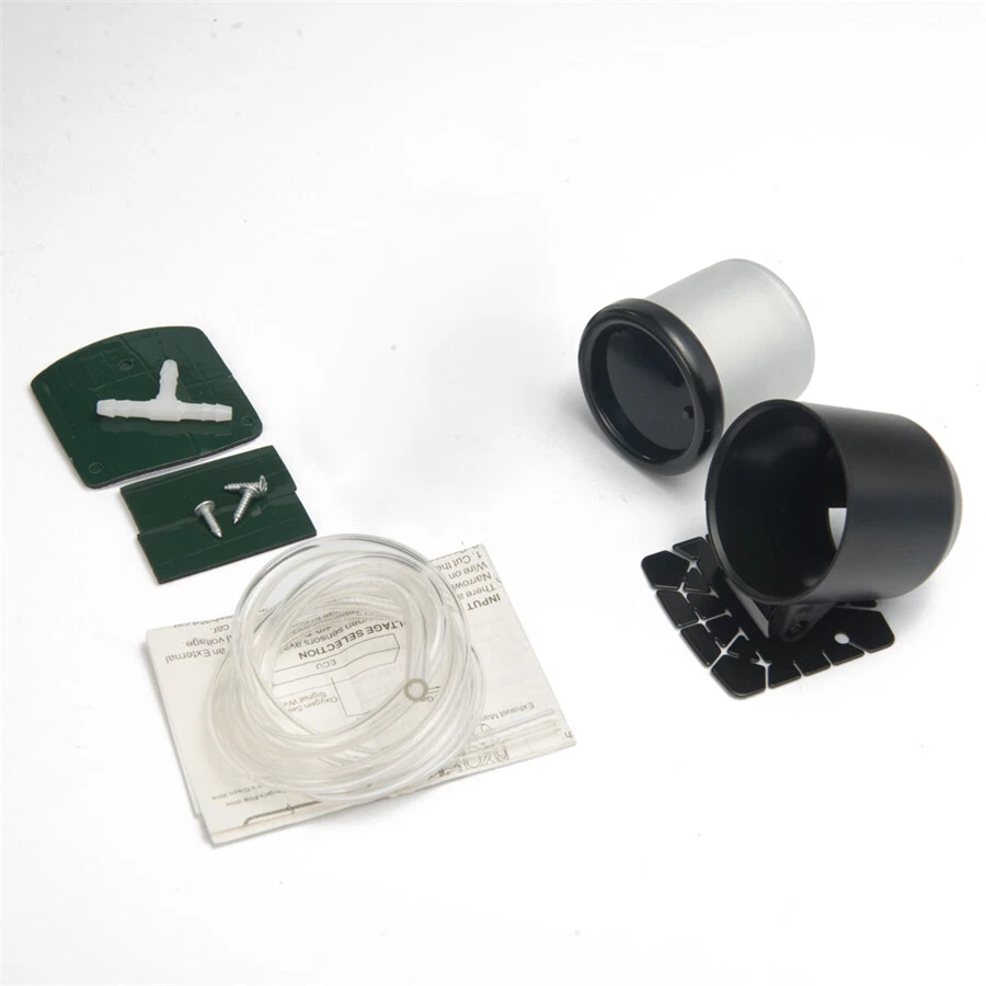 Medidor de calibre Turbo Boost 2" 52mm 7 Colores LED Coche Auto Bar con soporte Foto 2 de 4