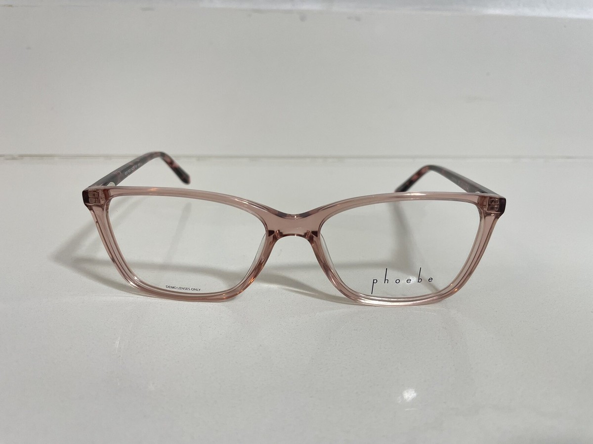 Phoebe Couture Eyeglass Frames P315 in Rose 54-16-140 Round  display picture 1