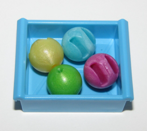 Playmobil Miniature Drawer w/ blue yellow pink green water balloons - C8 - Afbeelding 1 van 3
