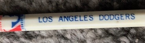 Vintage LA Dodgers Baseball Pen - Stadium Giveaway Promo MLB Collectible NOS - Picture 2 of 4