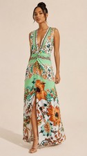 Sage Satin Serenity Dress size S