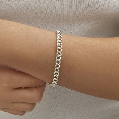 Stainless Steel Chain Bracelet for Women Gold Silver Black Gift Jewellery