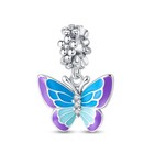 KUNSIR 925 Sterling Silver Charm Coffee Cupcake Bead Charm For Bracelet DIY Gift