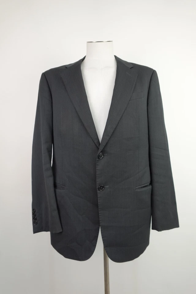Armani Collezioni Blazer Veste Homme Taille 52 Laine Italy Casual Vintage - Photo 1/4