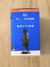 NEW Logitech for Creators - Blue Yeti Premium Multi-Pattern USB Microphone
