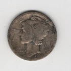 1927 P MERCURY DIME 10¢ 90% SILVER PHILADELPHIA 10 CENTS UNITED STATES AMERICA