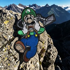 Luigi Embroidery Patch Multi sizes 2.5 -4.52