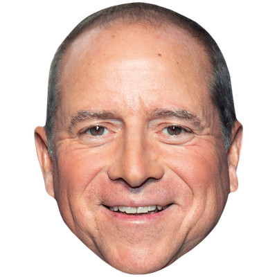 Glenn Shephard (Smile) Celebrity Mask, Flat Card Face, Fancy Dress Mask