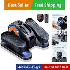 Under Desk Elliptical Machine, Electric Elliptical Leg Exerciser for Seniors ...