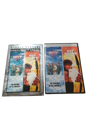 Hot Shots Hot Shots Part Deux (DVD, 1993) new sealed outer cover jacket has ware