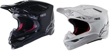 Alpinestars Supertech S-M10 Solid Helmets Motocross ECE DOT