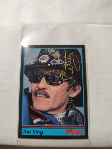 1992 Tracks PromoTHE Premier Richard Petty autograph card - Picture 1 of 10