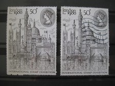 GB  1980 50p LONDON 1980  TYPE II ~ Unmounted Mint & Fine Used