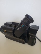 Sony Handycam Video 8 CCD-TR33 Camcorder Bundle TESTED Worn-out battery