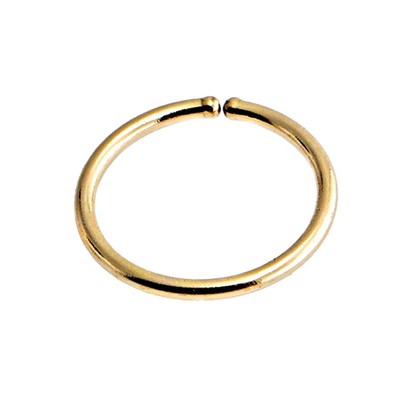 Solid Gold Hoop Earrings for Women, Men, Cartilage Huggie Hoop Earrings Helix...