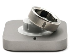Oura Ring 4 - Titanium - Size 10 - Brushed Silver - JZ90-54220-10 - SCRATCHED