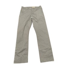 Wrangler Men's Gray Flex Straight Fit 5-Pocket Work Casual Jeans Size 36x32
