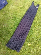 SO Scoop Neck Maxi Dress Size XS Black New Tags $40.00 52" Long Casual Dress