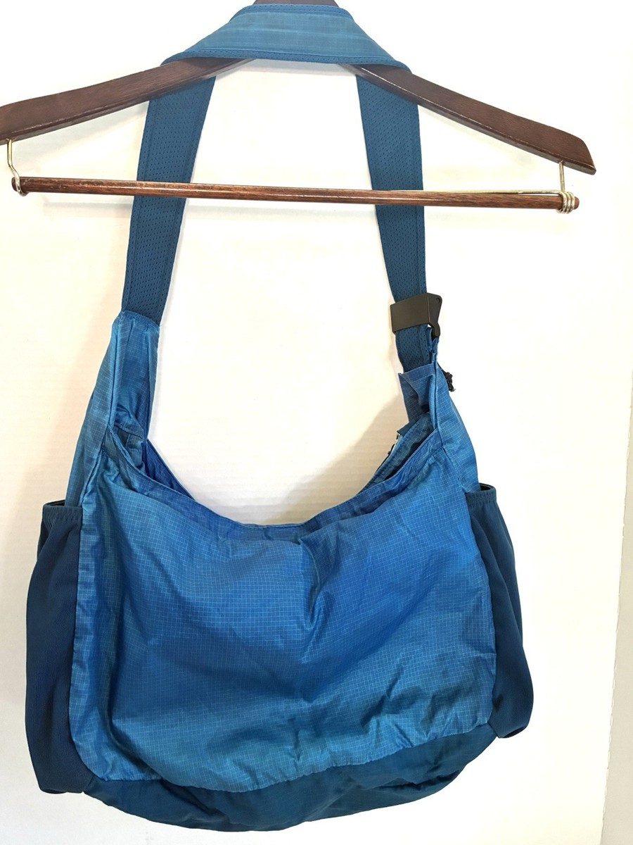 Patagonia Lightweight Travel Courier Bag Teal Blue Packable