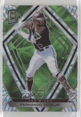 2020 Panini Chronicles Spectra Neon Green Prizm 2/49 Fernando Tatis Jr #16 1cc7