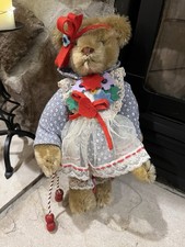 Gorham Molly Melinda Bearkin Music Box Teddy ...