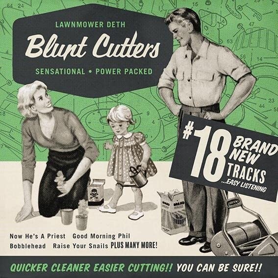 Lawnmower Deth - Blunt Cutters - Transparent Green Vinyl - Vinyl Reco - G1398Z-image