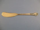 Towle sterling Rambler Rose flat handle butter knife spreader