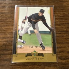 2002 Upper Deck - Plus Jeff Kent #UD74 /1125
