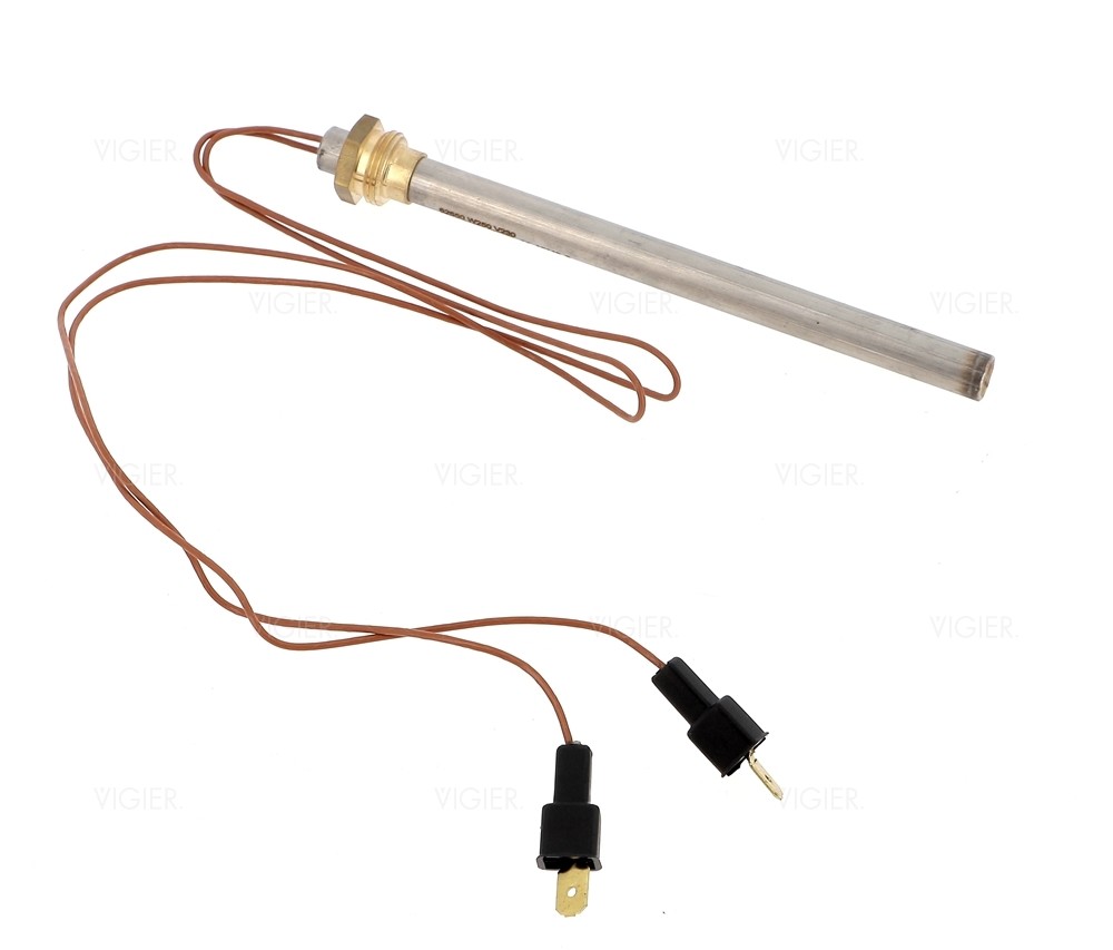 Bougie Allumage Deville D0026495 pour Poêle à Pellets en Acier Inoxydable 300W